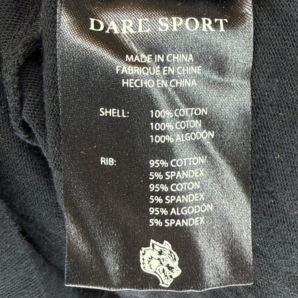 Darc Sport Wolves NFGU Bodybuilding Club Black Graphic T-Shirt Mens M 1849/2000 - Picture 7 of 8